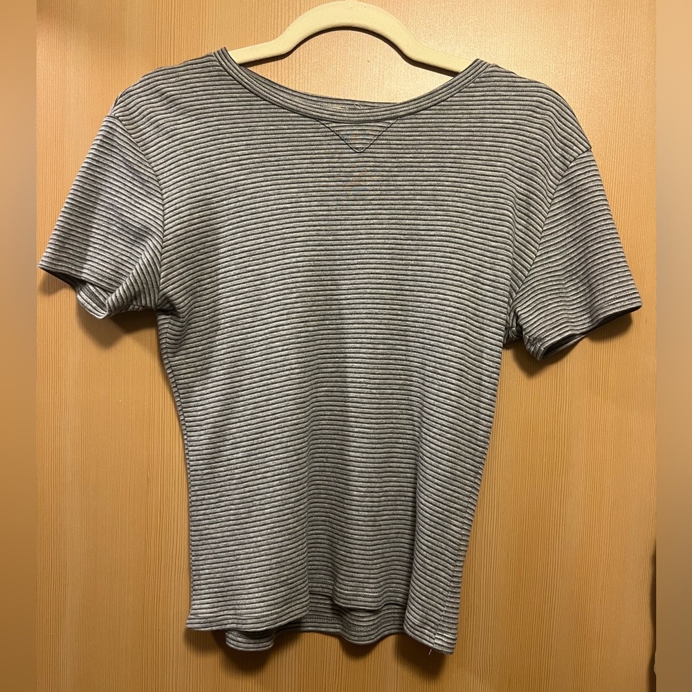 shop stevie striped short sleeve top